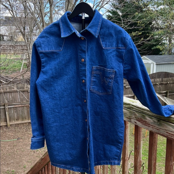 Wrangler Jackets & Blazers - RARE PROTOTYPE Wrangler Kontoor Retro Vintage Style jacket shirt shacket
